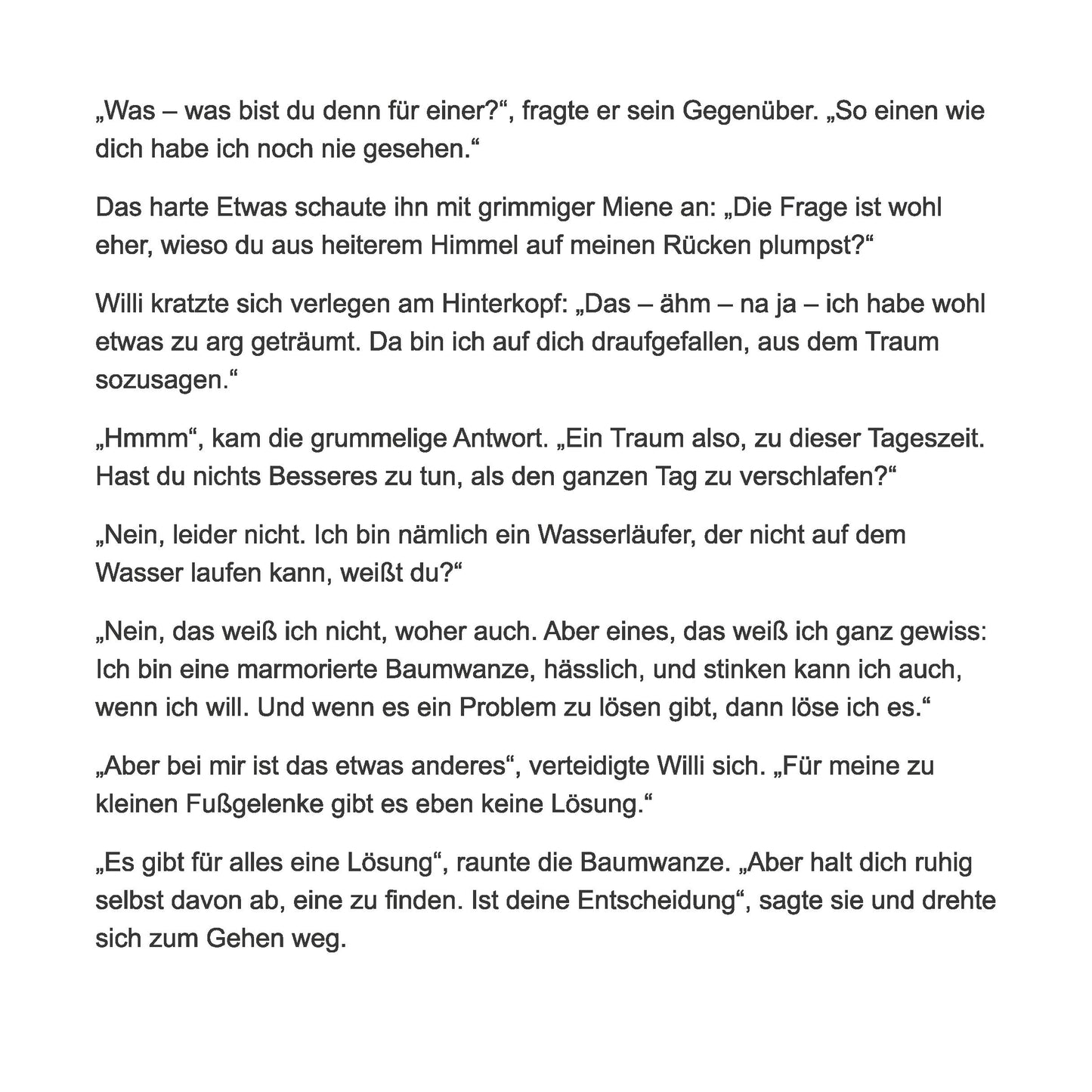 Willi Wasserläufer (neu)