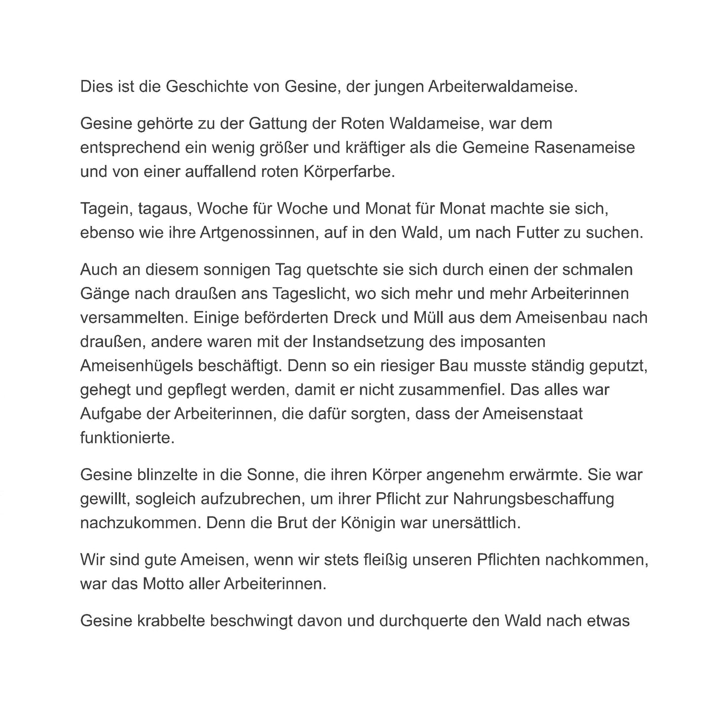 Gesine Waldameise